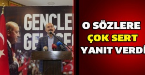 O sözlere çok sert yanıt verdi