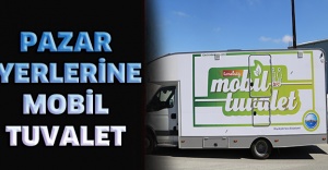 Pazar yerlerine mobil tuvalet