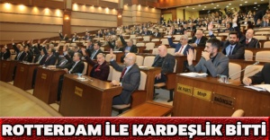 Rotterdam ile kardeşlik bitti