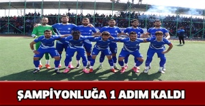 ŞAMPİYONLUĞA 1 ADIM KALDI