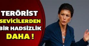 Terörist sevicilerden bir hadsizlik daha !