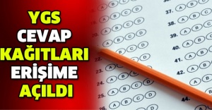YGS cevap kağıtları erişime açıldı