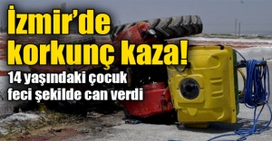 14 yaşındaki çocuğun feci ölümü