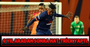 6 yıl sonra hat-trick yaptı