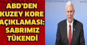 ABD’den Kuzey Kore açıklaması: Sabrımız tükendi