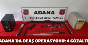 Adana’da DEAŞ operasyonu: 4 gözaltı
