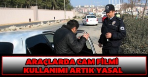 Araçlarda cam filmi kullanımı artık yasal