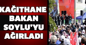 KAĞITHANE BAKAN SOYLU’YU AĞIRLADI