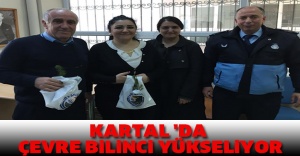 KARTAL 'DA ÇEVRE BİLİNCİ YÜKSELİYOR