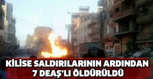 Kilise saldırılarının ardından 7 DEAŞ’lı öldürüldü
