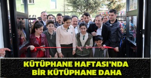 Kütüphane Haftası’nda bir kütüphane daha