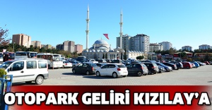 Otopark geliri Kızılay’a