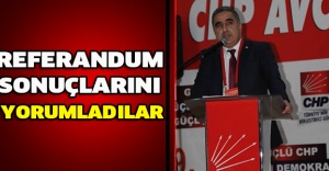 Referandum sonuçlarını yorumladılar