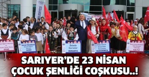 Sarıyer’de 23 Nisan Çocuk Şenliği coşkusu..!