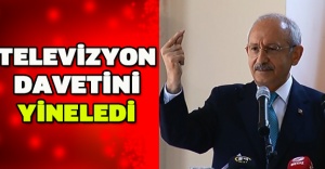 Televizyon davetini yineledi