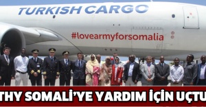 THY Somali’ye yardım için uçtu