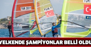 Yelkende şampiyonlar belli oldu