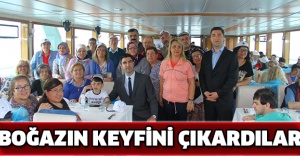 Boğazın keyfini çıkardılar