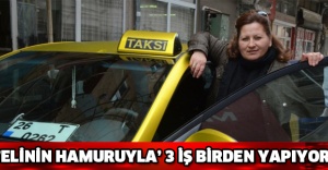 ’Elinin hamuruyla’ 3 iş birden yapıyor