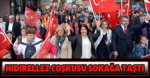 Hıdırellez coşkusu sokağa taştı