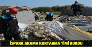 İSPARK Arama Kurtarma Timi Kurdu