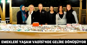 KÜLTÜR SANAT KURSİYERLERİNİN ÜRÜNLERİ YAŞAM VADİSİ’NDE SATIŞTA…