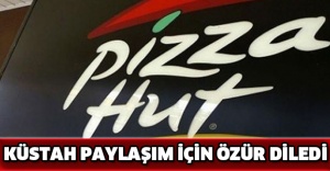 Küstah paylaşım için özür diledi