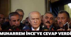 Muharrem İnce’ye cevap verdi