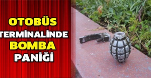 Otobüs terminalinde bomba paniği