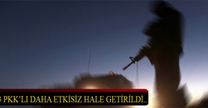3 PKK’lı daha etkisiz hale getirildi