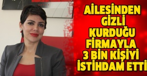 Ailesinden gizli kurduğu firmayla 3 bin kişiyi istihdam etti