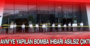 AVM’ye yapılan bomba ihbarı asılsız çıktı