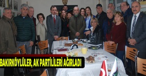 Bakırköylüler, AK Partilileri ağırladı