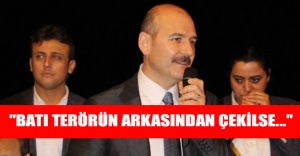 "Batı terörün arkasından çekilse..."