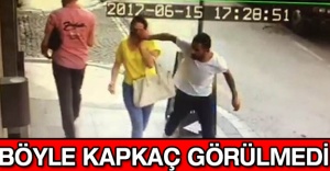 Böyle kapkaç görülmedi