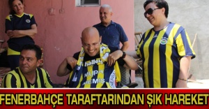 Fenerbahçe taraftarından şık hareket