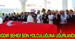 Iğdır şehidi son yolculuğuna uğurlandı
