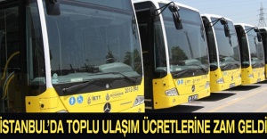 İstanbul’da toplu ulaşım ücretlerine zam geldi