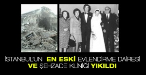 İSTANBUL’UN  EN ESKİ EVLENDİRME  DAİRESİ VE ŞEHZADE KLİNİĞİ  YIKILDI