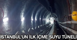 İstanbul’un ilk içme suyu tüneli
