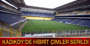 Kadıköy’de hibrit çimler serildi
