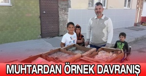 Muhtardan örnek davranış