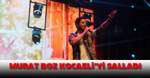 Murat Boz Kocaeli’yi salladı