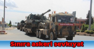 Sınıra askeri sevkıyat