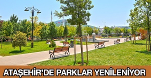 Ataşehir’de parklar yenileniyor