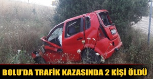 Bolu’da trafik kazasında 2 kişi öldü