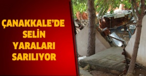 Çanakkale’de selin yaraları sarılıyor