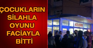 Çocukların silahla oyunu faciayla bitti