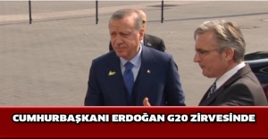 Cumhurbaşkanı Erdoğan G20 Zirvesinde