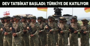 Dev tatbikat başladı: Türkiye de katılıyor